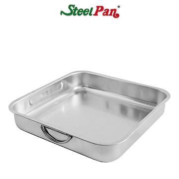 Nierdzewna forma kwadratowa do pieczenia Steel Pan 32x32cm