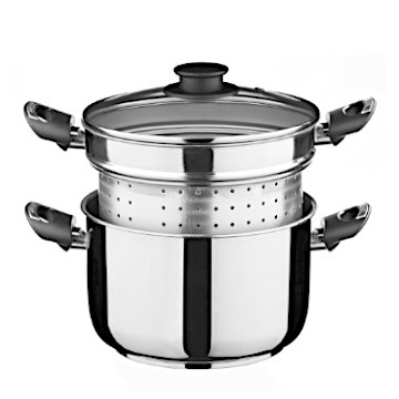 Garnek do gotowania makaronu Steel Pan Bio Green 20cm